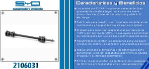 TORNILLO ESTABILIZADOR CHRYSLER-DODGE-HYUNDAI RAM 1500 PICK-UP 2106031-SYD