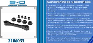 TORNILLO ESTABILIZADOR CHRYSLER-DODGE-HYUNDAI DAKOTA 2106033-SYD