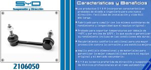 TORNILLO ESTABILIZADOR CHRYSLER-DODGE-HYUNDAI DURANGO 2106050-SYD