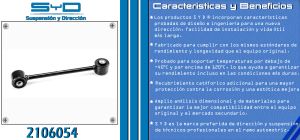 TORNILLO ESTABILIZADOR JEEP COMMANDER 2106054-SYD