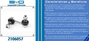 TORNILLO ESTABILIZADOR CHRYSLER-DODGE-HYUNDAI JOURNEY 2106057-SYD