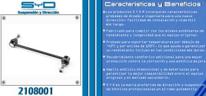 TORNILLO ESTABILIZADOR FORD-LINCOLN-MERCURY COURIER 2108001-SYD