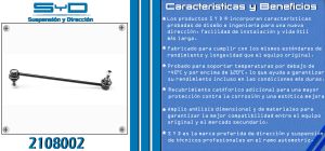 TORNILLO ESTABILIZADOR FORD-LINCOLN-MERCURY ECOSPORT 2108002-SYD