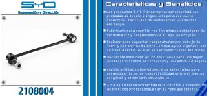 TORNILLO ESTABILIZADOR FORD-LINCOLN-MERCURY ESCAPE 2108004-SYD