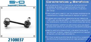 TORNILLO ESTABILIZADOR FORD-LINCOLN-MERCURY EDGE 2108037-SYD