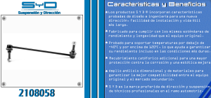 TORNILLO ESTABILIZADOR FORD-LINCOLN-MERCURY EXPLORER 2108058-SYD