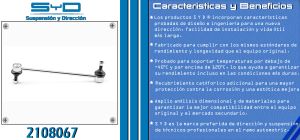 TORNILLO ESTABILIZADOR FORD-LINCOLN-MERCURY TRANSIT 2108067-SYD