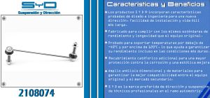 TORNILLO ESTABILIZADOR FORD-LINCOLN-MERCURY LINCOLN MKS 2108074-SYD