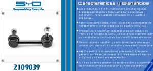 TORNILLO ESTABILIZADOR HONDA CIVIC COUPE 2109039-SYD