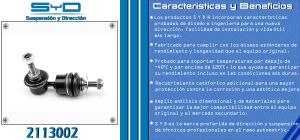 TORNILLO ESTABILIZADOR FORD-LINCOLN-MERCURY C-MAX 2113002-SYD