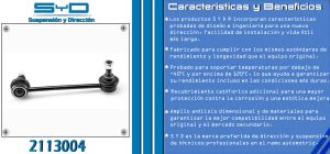 TORNILLO ESTABILIZADOR MAZDA MAZDA 6 2113004-SYD