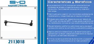 TORNILLO ESTABILIZADOR MAZDA MAZDA 3 2113018-SYD