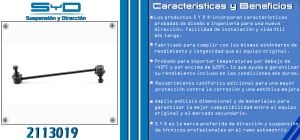 TORNILLO ESTABILIZADOR MAZDA MAZDA 3 2113019-SYD