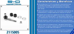 TORNILLO ESTABILIZADOR MITSUBISHI OUTLANDER 2115005-SYD