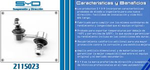 TORNILLO ESTABILIZADOR MITSUBISHI L200 2115023-SYD