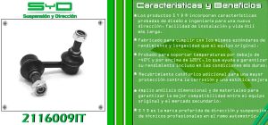 TORNILLO ESTABILIZADOR NISSAN X-TRAIL 2116009IT