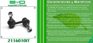 TORNILLO ESTABILIZADOR NISSAN X-TRAIL 2116010IT