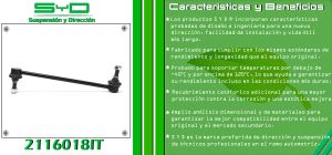 TORNILLO ESTABILIZADOR NISSAN SENTRA 2116018IT