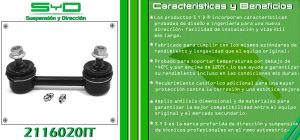 TORNILLO ESTABILIZADOR NISSAN ALTIMA 2116020IT