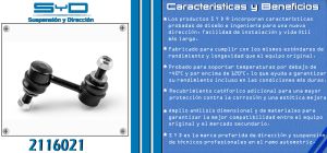 TORNILLO ESTABILIZADOR NISSAN ARMADA 2116021-SYD