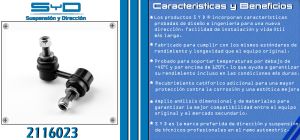 TORNILLO ESTABILIZADOR INFINITI QX56 2116023-SYD