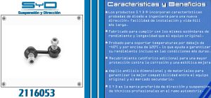 TORNILLO ESTABILIZADOR NISSAN FRONTIER 2116053-SYD