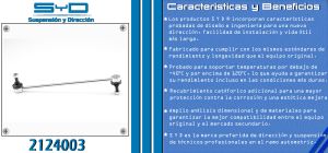 TORNILLO ESTABILIZADOR SUZUKI SWIFT 2124003-SYD