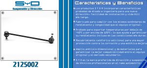 TORNILLO ESTABILIZADOR FORD-LINCOLN-MERCURY ECOSPORT 2125002-SYD