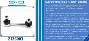 TORNILLO ESTABILIZADOR TOYOTA RAV4 2125003-SYD