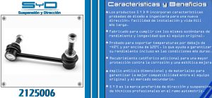 TORNILLO ESTABILIZADOR TOYOTA 4 RUNNER 2125006-SYD