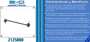 TORNILLO ESTABILIZADOR PONTIAC VIBE 2125008-SYD