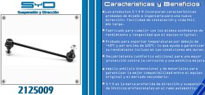 TORNILLO ESTABILIZADOR TOYOTA CAMRY 2125009-SYD