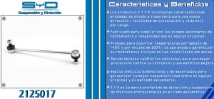 TORNILLO ESTABILIZADOR TOYOTA AVALON 2125017-SYD