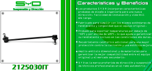 TORNILLO ESTABILIZADOR TOYOTA AVALON 2125030IT