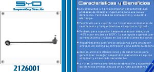 TORNILLO ESTABILIZADOR SEAT LEON 2126001-SYD