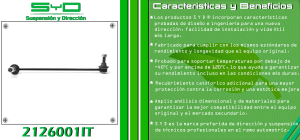TORNILLO ESTABILIZADOR SEAT LEON 2126001IT