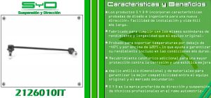 TORNILLO ESTABILIZADOR AUDI A3 2126010IT