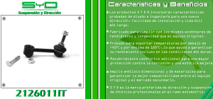 TORNILLO ESTABILIZADOR SEAT ALTEA 2126011IT