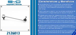 TORNILLO ESTABILIZADOR VOLKSWAGEN EUROVAN 2126013-SYD