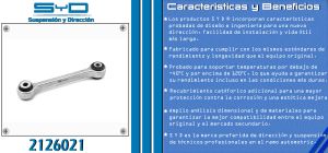 TORNILLO ESTABILIZADOR AUDI A4 2126021-SYD