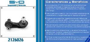 TORNILLO ESTABILIZADOR AUDI A3 2126026-SYD