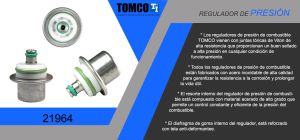 REGULADOR DE PRESION CHEVROLET-GMC-BUICK-CADILLAC CORSA 21964-TOM