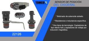 SENSOR DE CIGUEÃ‘AL CHEVROLET-GMC-BUICK-CADILLAC ASTRO 22126
