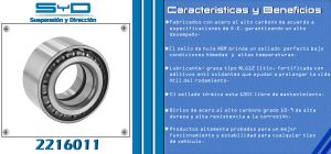 BALERO DOBLE NISSAN FRONTIER 2216011-SYD