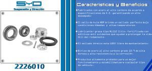 BALERO VOLKSWAGEN GOLF 2226010-SYD