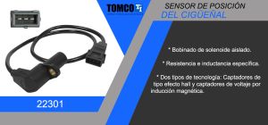 SENSOR DE CIGUEÃ‘AL CHEVROLET-GMC-BUICK-CADILLAC CHEVY 22301