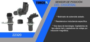 SENSOR DE CIGUEÑAL PEUGEOT 307 22320
