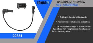 SENSOR DE CIGUEÃ‘AL CHEVROLET-GMC-BUICK-CADILLAC AVEO 22334