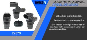 SENSOR ARBOL DE LEVAS ACURA TSX 22370