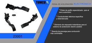 PEDAL DE ACELERADOR ELECTRONICO NISSAN MARCH 23001